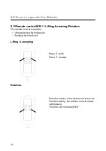 Preview for 10 page of logitrans ROTATOR ELFR Manual