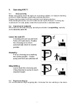 Предварительный просмотр 7 страницы logitrans WSP 2200 User Manual