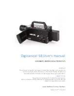 LOGMAR Digicanical S8 User Manual preview