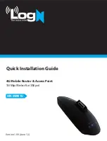 Предварительный просмотр 1 страницы LogN HN-MRN1U Quick Installation Manual