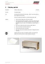 Preview for 5 page of LOGOPAK Cleaning kit 5 Contents And Operating Instructions