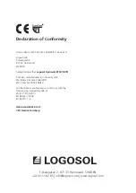 Предварительный просмотр 64 страницы Logosol B1001 User Manual