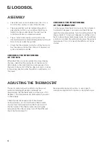 Preview for 6 page of Logosol WDU User Manual