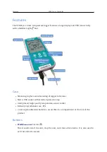 Preview for 7 page of LogTag Recorders UTREL30-16 Product User Manual