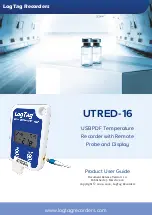 LogTag UTRED-16 Product User Manual предпросмотр