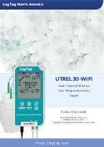 LogTag UTREL30-WIFI Product User Manual preview