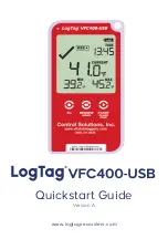 LogTag VFC400-USB Quick Start Manual preview