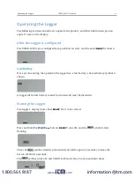 Preview for 15 page of LogTag WHO USRID-16W1 Product User Manual