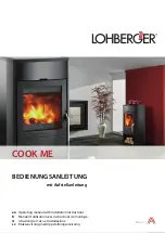 LOHBERGER COOK ME Operating Manual With Installation Instructions предпросмотр