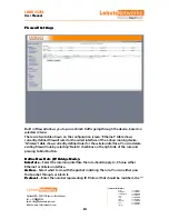 Предварительный просмотр 19 страницы lohuis networks LOHU 2325L User Manual