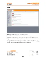 Предварительный просмотр 30 страницы lohuis networks LOHU 2325L User Manual