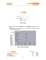 Предварительный просмотр 6 страницы lohuis networks LOHU 2425PX User Manual