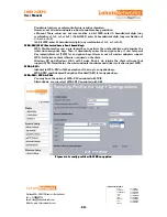 Предварительный просмотр 20 страницы lohuis networks LOHU 2425PX User Manual
