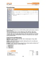 Preview for 18 page of lohuis networks LOHU 5160L User Manual