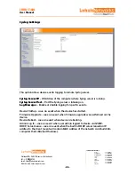 Preview for 25 page of lohuis networks LOHU 5160L User Manual