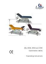 Lojer Afia  4140 Operating Instructions Manual предпросмотр