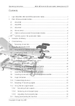 Preview for 3 page of Lojer Afia  4140 Operating Instructions Manual