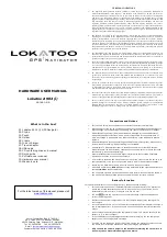 Preview for 1 page of Lokatoo A903 Hardware User Manual