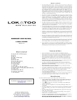 Preview for 1 page of Lokatoo B1000 Hardware User Manual