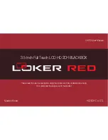 Preview for 1 page of LOKER RED LK210 User Manual