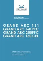 LOKERMANN GRAND ARC 160 CEL User Manual предпросмотр