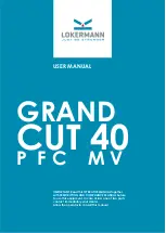 LOKERMANN GRAND CUT 40 PFC MV User Manual предпросмотр