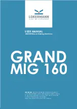 LOKERMANN GRAND MIG 160 User Manual предпросмотр