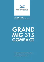 LOKERMANN GRAND MIG 315 COMPACT User Manual предпросмотр