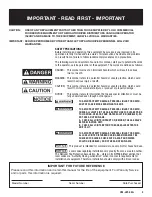 Preview for 3 page of LoLo LKT-45G Operator'S Manual