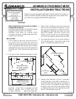 Lomanco 770D Installation Instructions preview