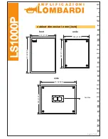 Предварительный просмотр 7 страницы Lombardi LS1000P Manual