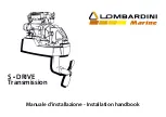 LOMBARDINI MARINE LDW 1003 SD Installation Handbook preview