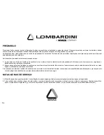 Preview for 24 page of Lombardini 11 LD 625-3 Use And Maintenance