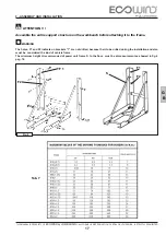 Preview for 17 page of Lombardini ECOWIND 350 C AUS Assembly And Installation Manual