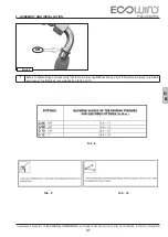 Preview for 37 page of Lombardini ECOWIND 350 C AUS Assembly And Installation Manual