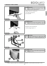 Предварительный просмотр 21 страницы Lombardini ECOWIND 350 C - EUR 12V Assembly And Installation Manual