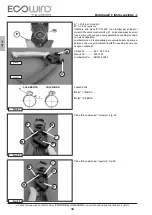 Предварительный просмотр 34 страницы Lombardini ECOWIND 350 C - EUR 12V Assembly And Installation Manual