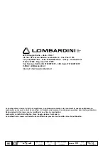 Preview for 86 page of Lombardini LDA 422 Workshop Manual