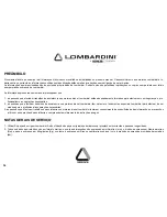 Preview for 24 page of Lombardini LDW 1204 Use Maintenance And Consumer Information