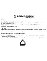 Preview for 20 page of Lombardini LDW 442 CRS Use And Maintenance