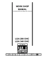 Lombardini LGA 280 OHC Workshop Manual preview