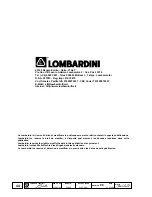 Preview for 44 page of Lombardini LGA 280 OHC Workshop Manual