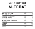 Предварительный просмотр 2 страницы Lomography LOMO'INSTANT AUTOMAT Instructions For Use Manual