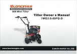 LONCIN 1WG2.5-40FQ-D Owner'S Manual preview