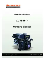 LONCIN LC154f-1 Owner'S Manual preview