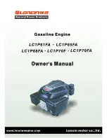 LONCIN LC1P61FA Owner'S Manual preview