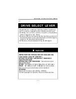 Preview for 12 page of LONCIN LX500ATV Owner'S Manual