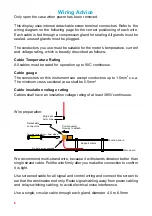 Preview for 8 page of London Electronics Fusion Series Connection Details, Scaling And General Information