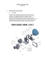 Предварительный просмотр 13 страницы London Fog Colt-4 Operating Instructions And Parts List Manual