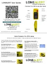 LONEALERT Pro ATEX Instruction Manual preview